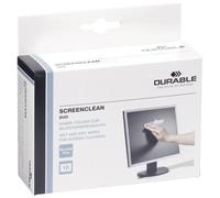 Durable Screenclean Duo Wet and Dry Wipe Set Alcohol Free (Pack 10)