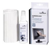 Durable Screenclean Cleaning Spray 200ml Can with Microfibre Cloth 582300