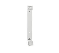 Durable 584010 Function Holder for 5 A4 Information Wall Panels - Grey | Wall bracket made of sheet steel, tenon mechanism, for 5 panels, dimensions 40 x 322 mm, modular expandable
