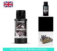 Durable 60 ml Non-Flammable Black Primer for Acrylic Model Painting
