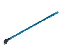 Durable 600mm Breaker Pull Bar With Replaceable 1/2" Sq Drive Knuckle In Blue Chrome Finish