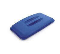 Durable Durabin 60L Rectangular Bin Lid, Strong Food & Freezer Safe, Blue