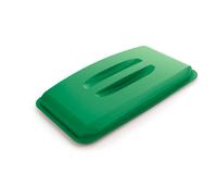 Durable 60L Bin Lid Green - Rectangular Recycling Bin Lid - Food Safe - Durabin | Size: 1 Pack Durable Green 1 Pack