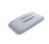 Durable 60L Bin Lid Grey | Rectangular Recycling Bin Lid | Food Safe | DURABIN