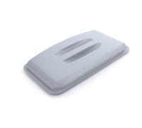Durable 60L Bin Lid Grey - Rectangular Recycling Bin Lid - Food Safe - Durabin | Size: 1 Pack Durable Grey 1 Pack