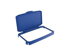 Durable 60L Hinged Bin Lid Blue | Recycling Bin Lid | Food Safe | DURABIN