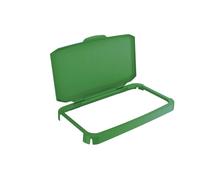 Durable 60L Hinged Bin Lid ECO Green | Recycling Bin Lid | DURABIN