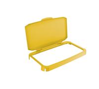 Durable 60L Hinged Bin Lid ECO Yellow | Recycling Bin Lid | DURABIN