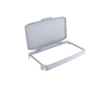 Durable 60L Hinged Bin Lid Grey | Recycling Bin Lid | Food Safe | DURABIN