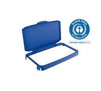 Durable 60L Hinged Blue - Recycling Bin Lid - Food Safe - DURABIN
