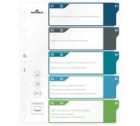 Durable 679727 Index A4+ Multicolour 20 Dividers For Organised Filing