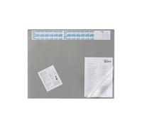 Durable 720410 7204 Desk pad Grey (W x H) 650mm x 520mm