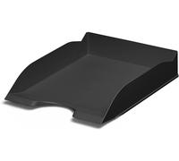 Durable ECO Recycled Plastic Stackable Letter Tray A4+ Black 775601
