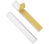 Durable 802019 Label Holders LABELFIX 10 pcs Clear Robust Plastic ...