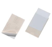 Durable 807919 Self-Adhesive Pocket Pocketfix for insertion Labels 57 x 90 mm, Bag of 10-Piece