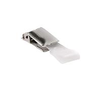 Durable 810326 Badge Clip - Nickel Plated (Pack of 25)