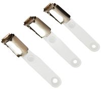 Durable 810326 Badge Clip - Nickel Plated (Pack of 25)