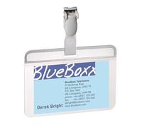 Durable 8149/19. Orientation: Landscape Product colour: Transparent. Width: 90 mm Height: 54 mm. Quantity per pack: 25 pc(s)