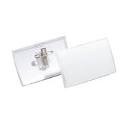 DURABLE Executive Name Badge with Combi clip 821419 102 x 252 mm Pack of 25