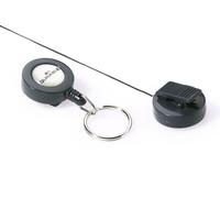 Durable 822258 badge holder accessory Badge reel Charcoal 10 pc(s)
