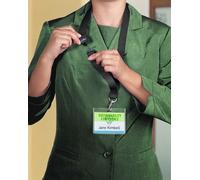 Durable 824001 badge holder accessory Badge lanyard Black 10 pc(s)