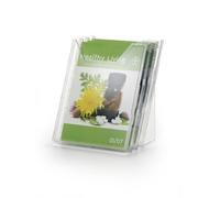 Durable 858019 magazine rack Transparent
