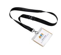 Durable 860001 Name badge (60 x 90 mm, with Textile Strap) 5-Piece