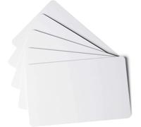 Durable 891402 Duracard Thin Cards, 100 Refill Pack for Duracard ID 300, (54 x 86 mm), 0.5 mm Thick PVC, White