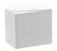 Durable 891502 Duracard Standard Cards, 100 Refill Pack for Duracard ID 300, (54 x 86 mm), 0.76 mm Thick PVC, White