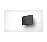 Durable Universal Aluminium Tablet Holder Ipad Wall Mount - Lockable & Rotatable, Silver