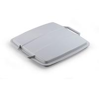 Durable Durabin 90L Square Recycling Bin Lid, Food & Freezer Safe, Grey
