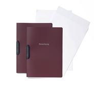 Durable 999107390 DURASWING JOB Application Set 2 Application Folders with 2 Envelopes dark red