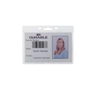 Durable 999108012 Enclosed Proximity Card Holder Without Clip (Pack Of 50)