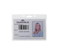Durable 999108012 Enclosed Proximity Card Holder Without Clip (Pack Of 50)