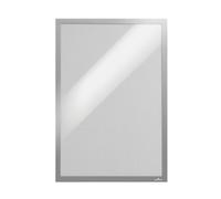 DURABLE Signage Frame Duraframe 4873/23 – Self-Adhesive Magnetic A3 Silver Pack of 2