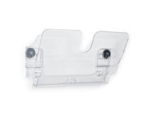 Durable A4 Magnetic Literature Holder - FLEXIPLUS Wall-Mounted Display Stand - Optimal for Holding Brochures and Leaflets - Easy to Install Via Magnetic Attachment - Transparent