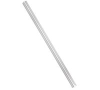 Durable A4 Spine Bar 12mm Transparent - Pack of 25 - Quick and Easy Binding for Unpunched Documents - Holds Between 40 and 100 A4 Sheets