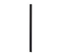 Durable A4 Spine Bar 3mm Black - Pack of 50 - Quick and Easy Binding for Unpunched Documents - Holds Up to 30 A4 Sheets