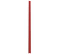 Durable A4 Spine Bar 3mm Red - Pack of 50 - Quick and Easy Binding for Unpunched Documents - Holds Up to 30 A4 Sheets