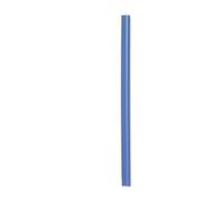 Durable A4 Spine Bar 6mm Blue - Pack of 50 - Quick and Easy Binding for Unpunched Documents - Holds Up to 60 A4 Sheets