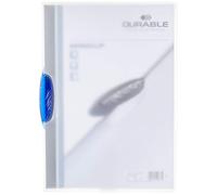 Durable A4 SwingClip Report Folder, Blue, Pack of 25