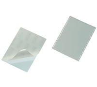Durable A5 Pocketfix Filing Pocket - Transparent (Pack of 5)