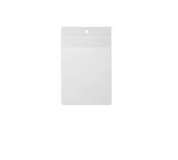 Durable A6 Clear Anti-Tear Display Pockets with Hanging Hole - German Made Top O