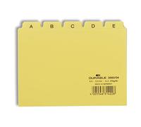 Durable Leitregister A - Z, A6 quer, 1 Stück, gelb, 366004 gelb DIN (US IMPORT)