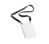 Durable A6 Name Badge with Textile Necklace (10 Pack)