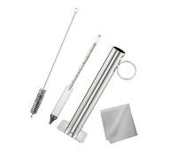 Durable ABS hydrometer measuring cup with strainer function is perfect for evaluating liquid density in a fashion lab. Accessory for molasses making