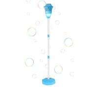 Durable ABS material, automatic bubble blower - whimsical outdoor decoration, standing bubble maker, compatible with solutions, quiet , fun in the lawn park for all