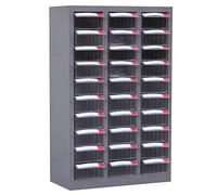 Durable ABS Tool Storage Cabinet Drawer Organizer for Hardware, Garage, Workshop, and Office Supplies