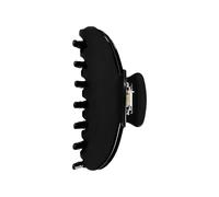 Durable Acetate Hair Clips - 4-Inch Cherry Red Claw Clips for Fine and Thick Hair (Black)