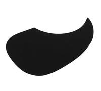 Durable Acoustic Guitar Pickguard Accessories Self-adhesive Black Celluloid Pick Guard Guitar Replacement Parts